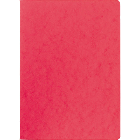NOVOOO Pressspanheft rot A4 729793 5mm kariert, 80g,Rand 48 Blatt