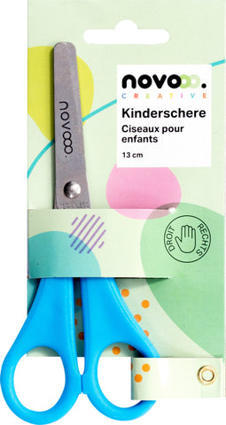 NOVOOO Kinderschere 13cm E-120591 MTH für Rechtshänder assortiert