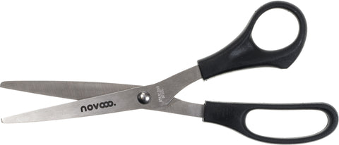 NOVOOO Büroschere 20.4cm E-131181 MTH für Rechtshänder, schwarz