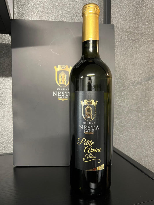 Cantine Nesta Petite Arvine du Valais Hvitvin – 2023-årgang (75cl, 13.5% ABV) 🍷🌞