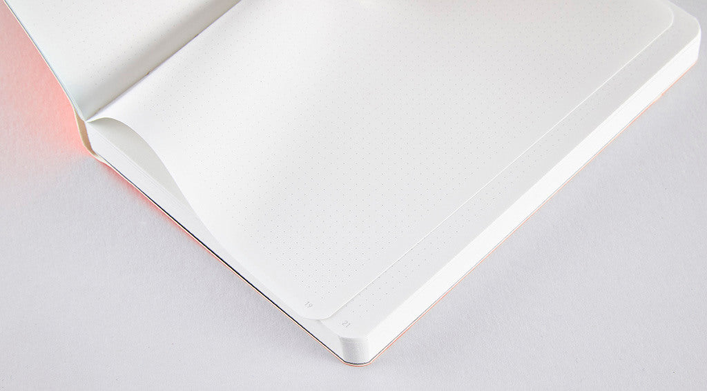 NUUNA Notizbuch Candy A6 50046 Neon Orange,Punkte,176 S.