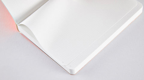 NUUNA Notizbuch Candy A6 50046 Neon Orange,Punkte,176 S.