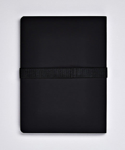 NUUNA Notizbuch Not White A5 54532 Black,blanko,176 S.