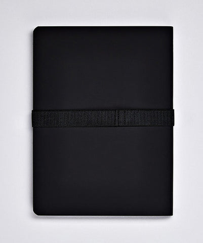 NUUNA Notizbuch Not White A5 54532 Black,blanko,176 S.