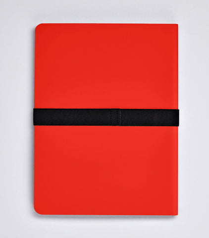 NUUNA Notizbuch Not White A5 55218 Red,blanko,176 S.