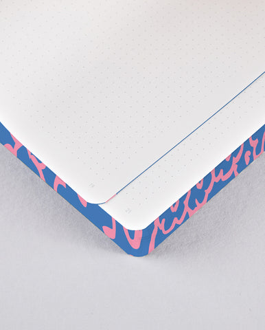 NUUNA Notizbuch Graphic L 55768 FLOWER POWER 256 Seiten