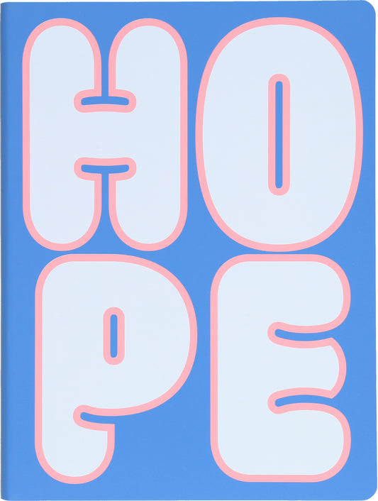 NUUNA Notizbuch Graphic L 56352 HOPE 256 Seiten