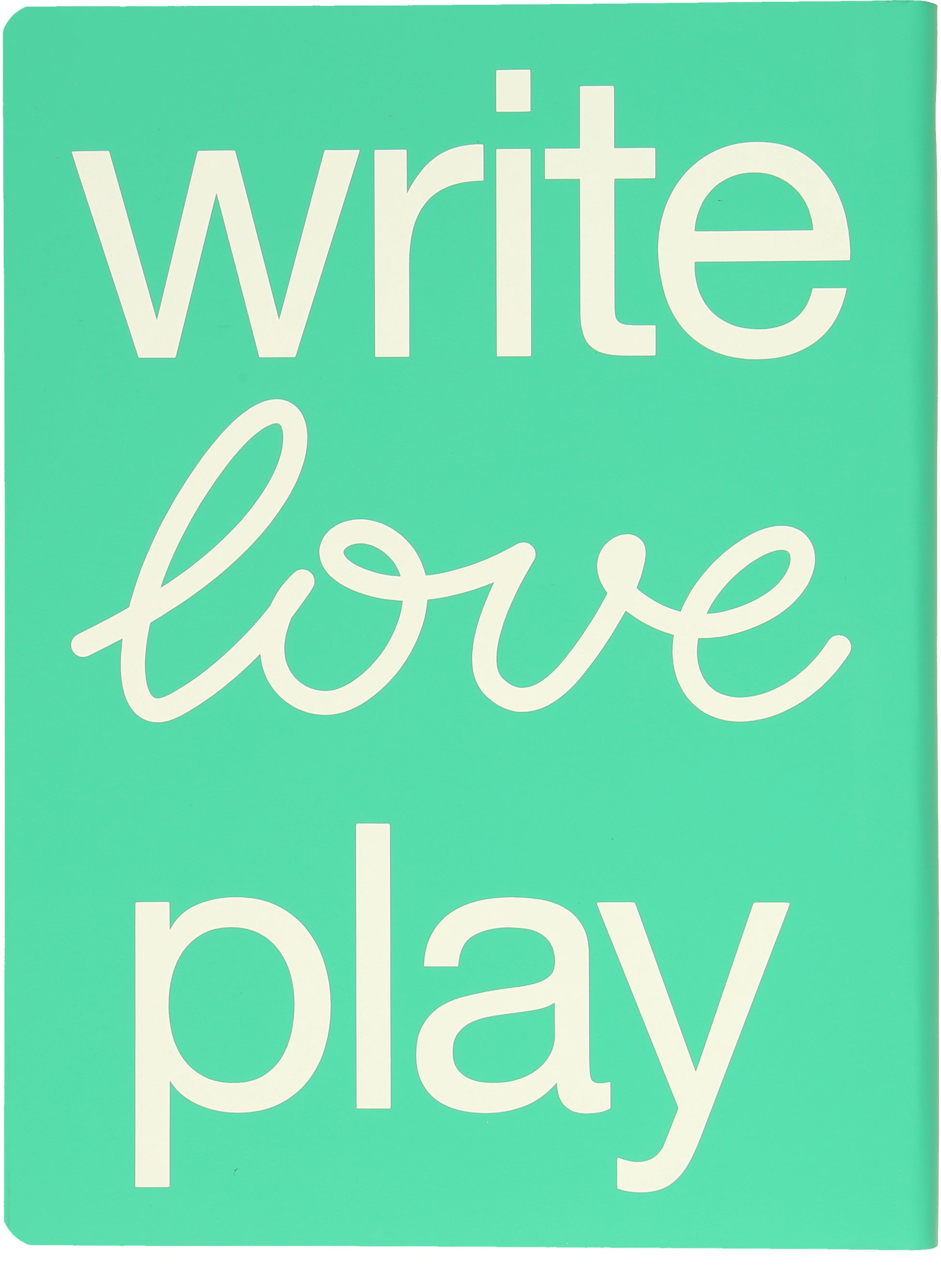 NUUNA Notizbuch Graphic L 56383 WRITE LOVE PLAY 256 Seiten