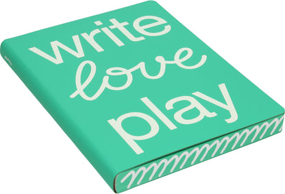 NUUNA Notizbuch Graphic L 56383 WRITE LOVE PLAY 256 Seiten