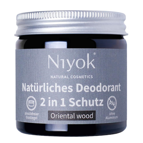 NIYOK Deodorant 2in1 Oriental Wood