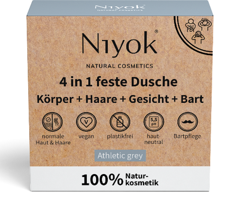 NIYOK Feste Dusche 4in1