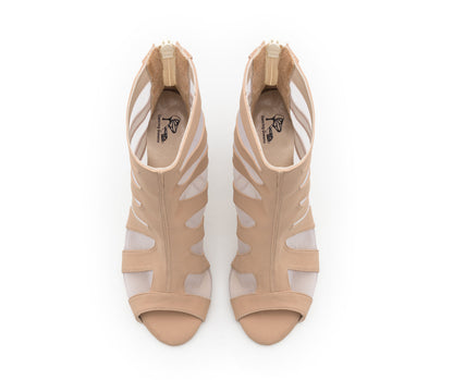 Magnet Pure Tanzschuhe in Beige Leder