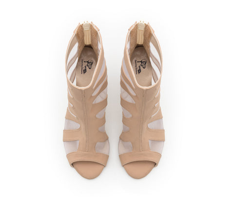 Magnet Pure Tanzschuhe in Beige Leder