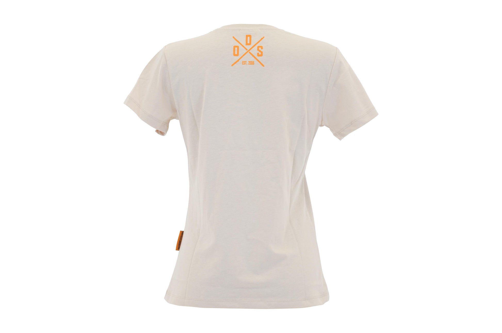 ODS T-Shirt Mountain Print Cotton Beige Woman M