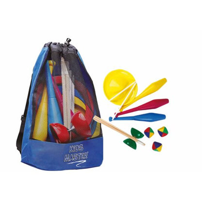 KIDS MASTER SAC A DOS 4 ACCESSOIRES DE JONGLERIE (DIABOLO, M