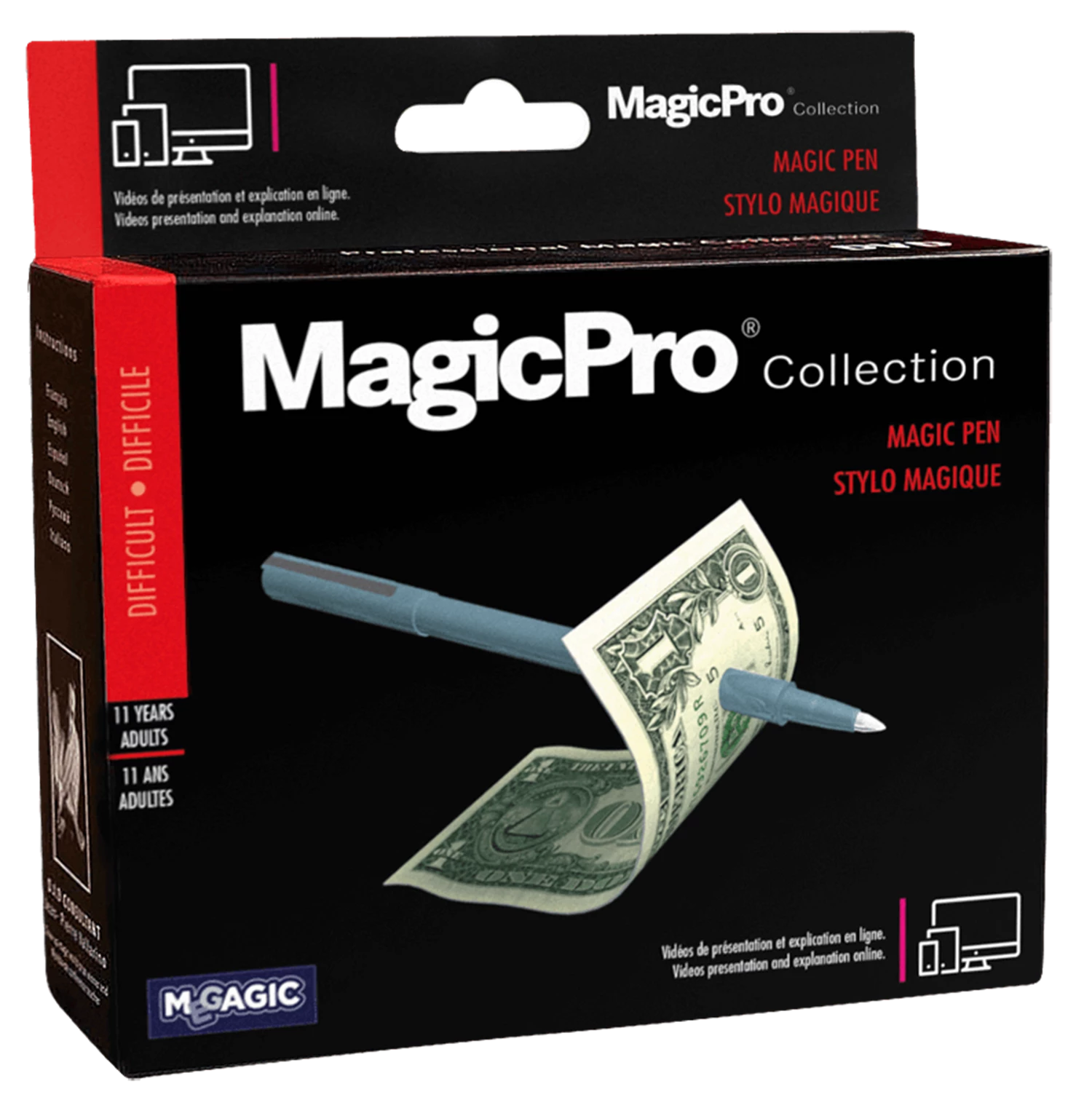 MAGICPRO - STYLO MAGIQUE (FR-DE-IT-EN-ES-RU)