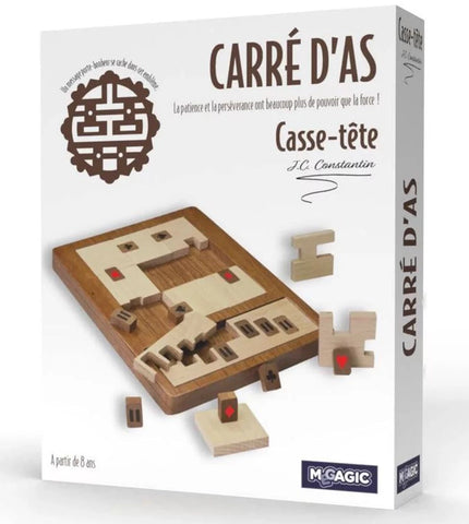 COFFRET CASSE-TETE CARRE D'AS