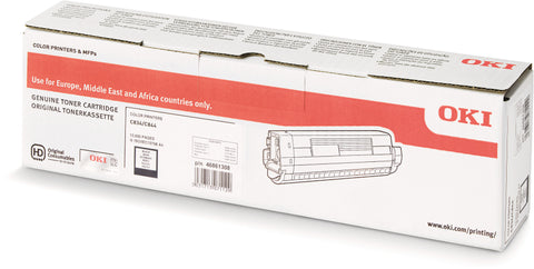 OKI Toner schwarz 46861308 C834/844 10'000 Seiten