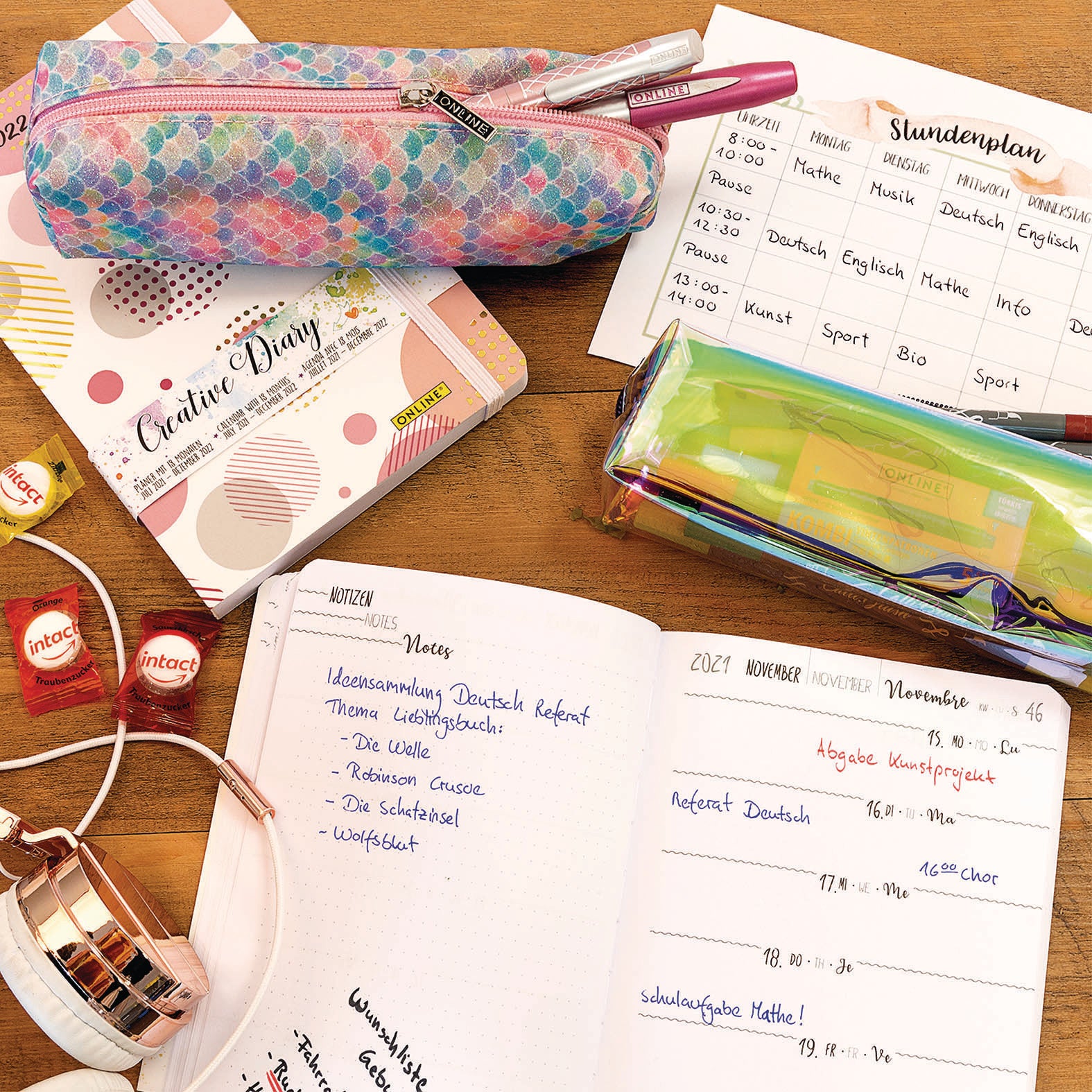 ONLINE Schlamperetui 02964/6 Spotlights