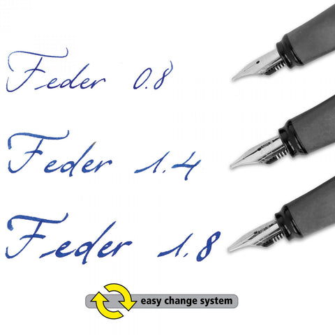 ONLINE Füllhalter Set Air 10010 Black