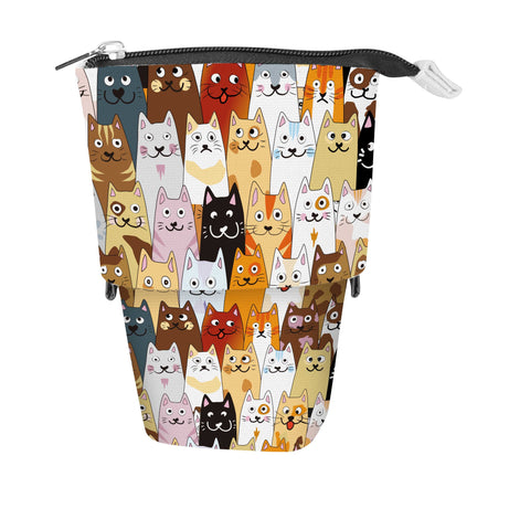 ONLINE Pen Box X-Pand Fluffy Cats 10120/6 19.2x13.5x6.5cm