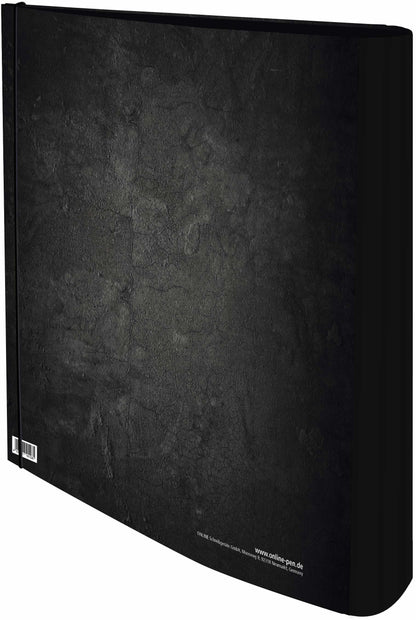 ONLINE Ordner Schwarz 7cm 10123/6 mit Gummiband