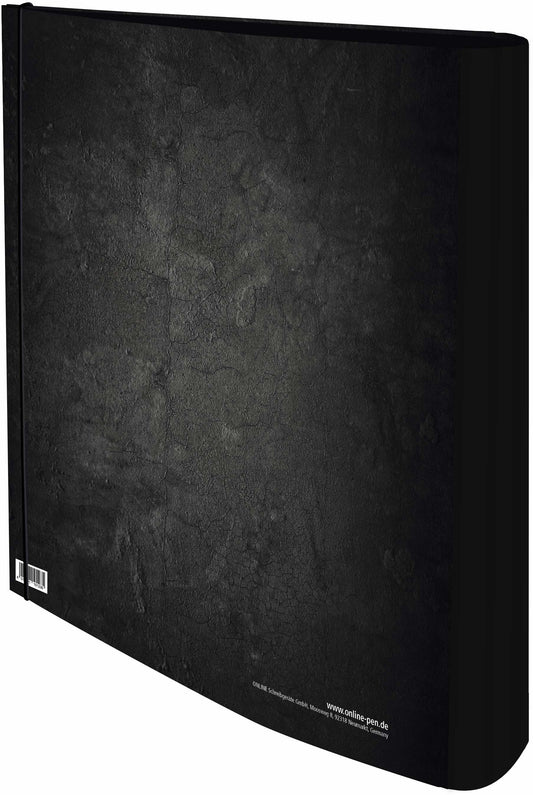 ONLINE Ordner Schwarz 7cm 10123/6 mit Gummiband