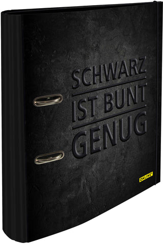 ONLINE Ordner Schwarz 7cm 10123/6 mit Gummiband