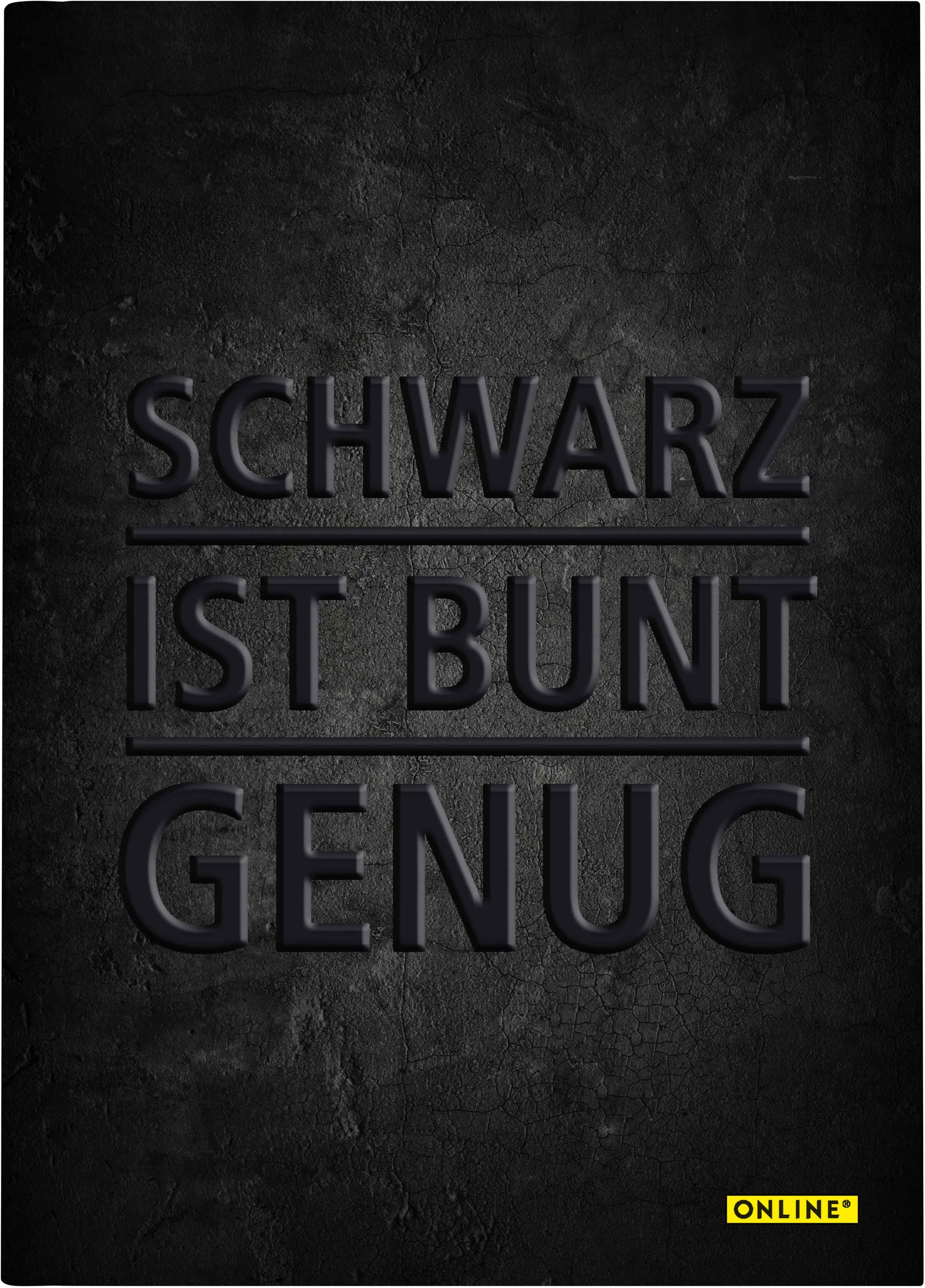 ONLINE Kladde Schwarz A5 10126/6 80g, dotted 96 Blatt