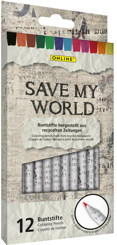 ONLINE Buntstifte Save My World 7920 12 Stück