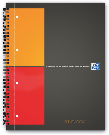 OXFORD Filingbook A4+ 100100739 kariert, 80g 100 Blatt