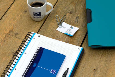 OXFORD Office-Spiralbuch A6 100100899 kariert, 5mm, ass.