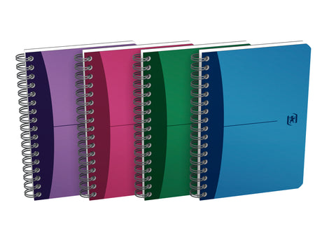 OXFORD Office-Spiralbuch A6 100100899 kariert, 5mm, ass.