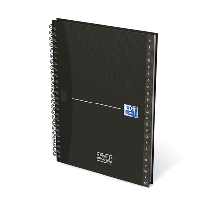 OXFORD Adressbuch Office A5 100101258 4 Farben, liniert 90g 80 Blatt