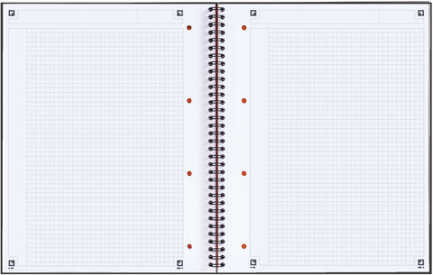 OXFORD Spiralbuch A4+ 100103664 kariert 5mm, 80g 80 Blatt