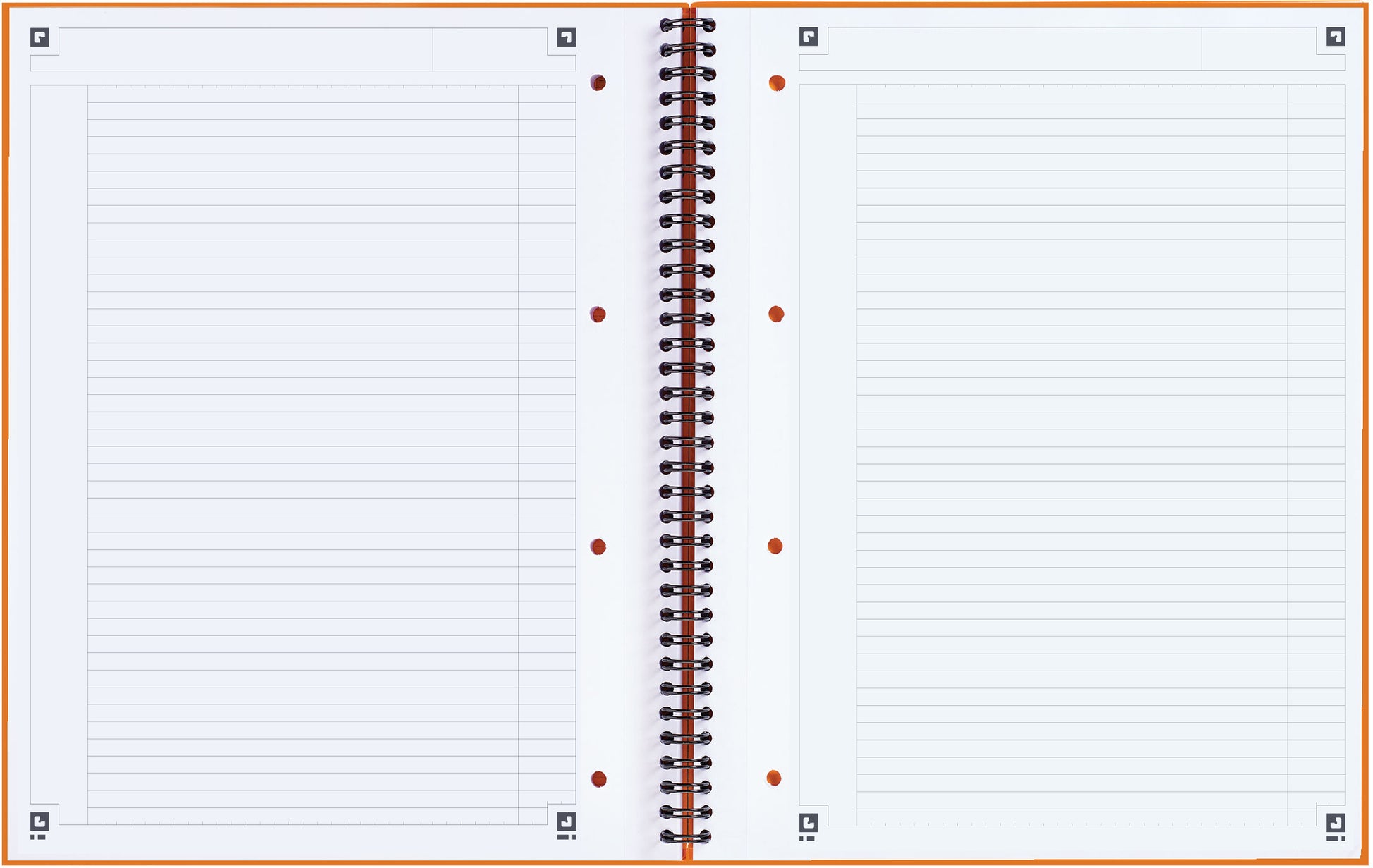 OXFORD Spiralbuch A4+ 100104036 liniert 6mm, 80g 80 Blatt