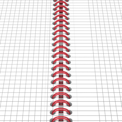 OXFORD Buch Black 'n Red A4 400047609 kariert, 90g 70 Blatt