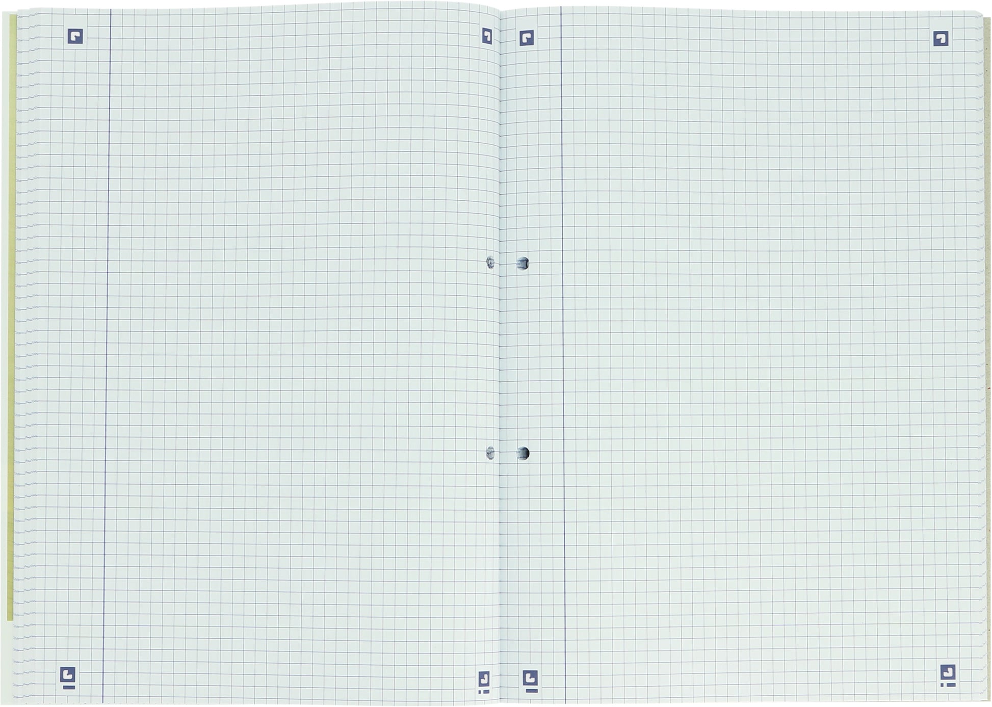 OXFORD Notizblock A4 400075509 kariert 5mm, ass. 100 Blatt