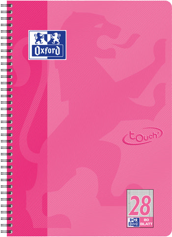 OXFORD Collegeblock Touch A4+ 400086496 kariert, 90g 80 Blatt