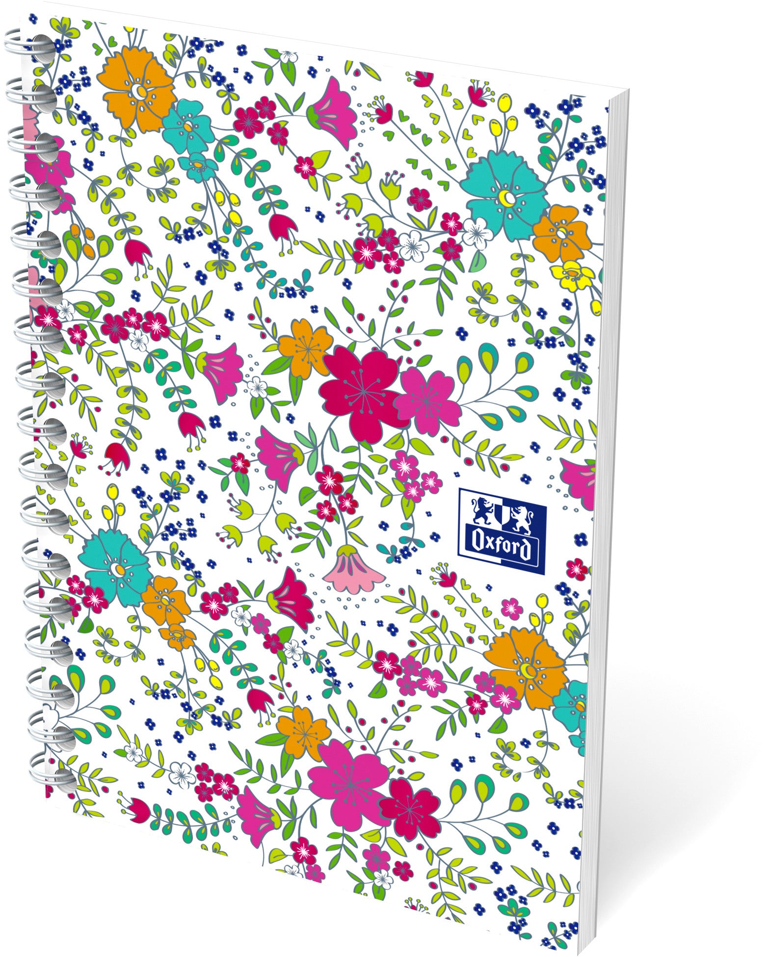 OXFORD Collegeblock ForMe Floral A6 400094826 kariert 5x5mm, 90g 50 Blatt