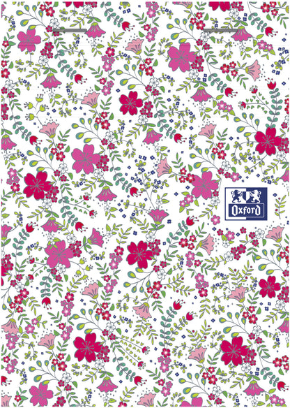 OXFORD Notizblock ForMe Floral A6 400094827 liniert 6mm, 90g 80 Blatt