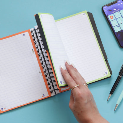 OXFORD School Projectbook A4+ 400095496 liniert, blau 120 Blatt