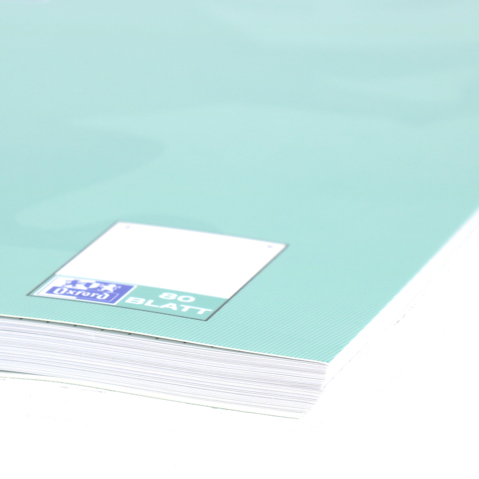 OXFORD Collegeblock SCRIBZEE A4+ 400132378 dotted, grünblau 80 Blatt