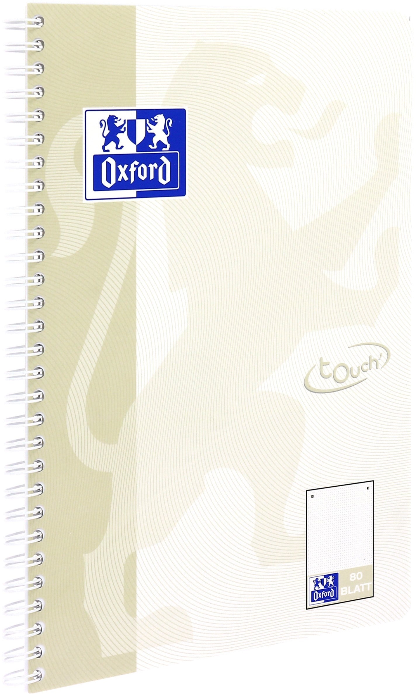 OXFORD Collegeblock SCRIBZEE A4+ 400132378 dotted, grünblau 80 Blatt