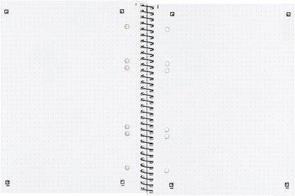 OXFORD Collegeblock SCRIBZEE A5+ 400132392 dotted, grünblau 80 Blatt