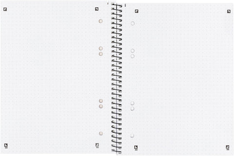 OXFORD Collegeblock SCRIBZEE A5+ 400132392 dotted, grünblau 80 Blatt