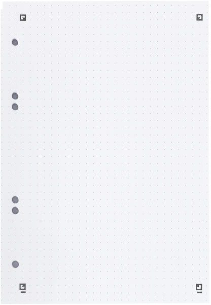 OXFORD Collegeblock SCRIBZEE A5+ 400132392 dotted, grünblau 80 Blatt