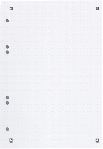 OXFORD Collegeblock SCRIBZEE A5+ 400132392 dotted, grünblau 80 Blatt