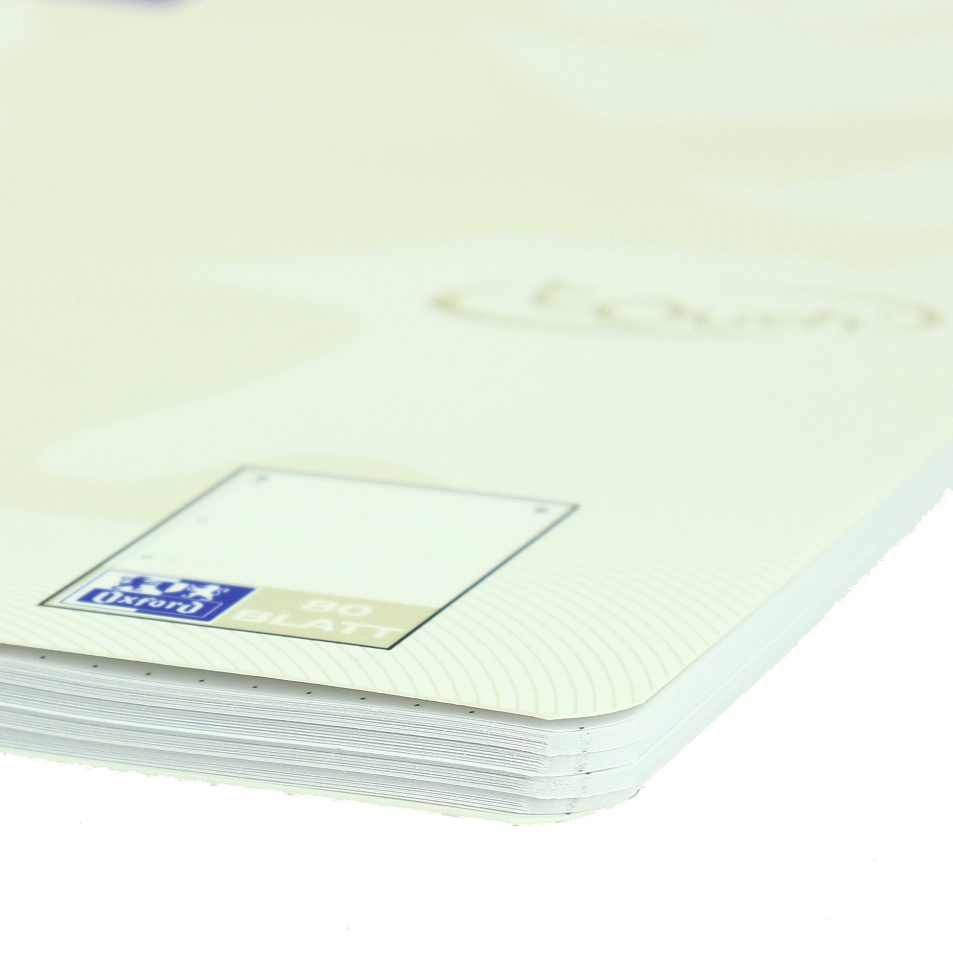 OXFORD Collegeblock TOUCH A4+ 400132395 dotted, light stone 80 Blatt