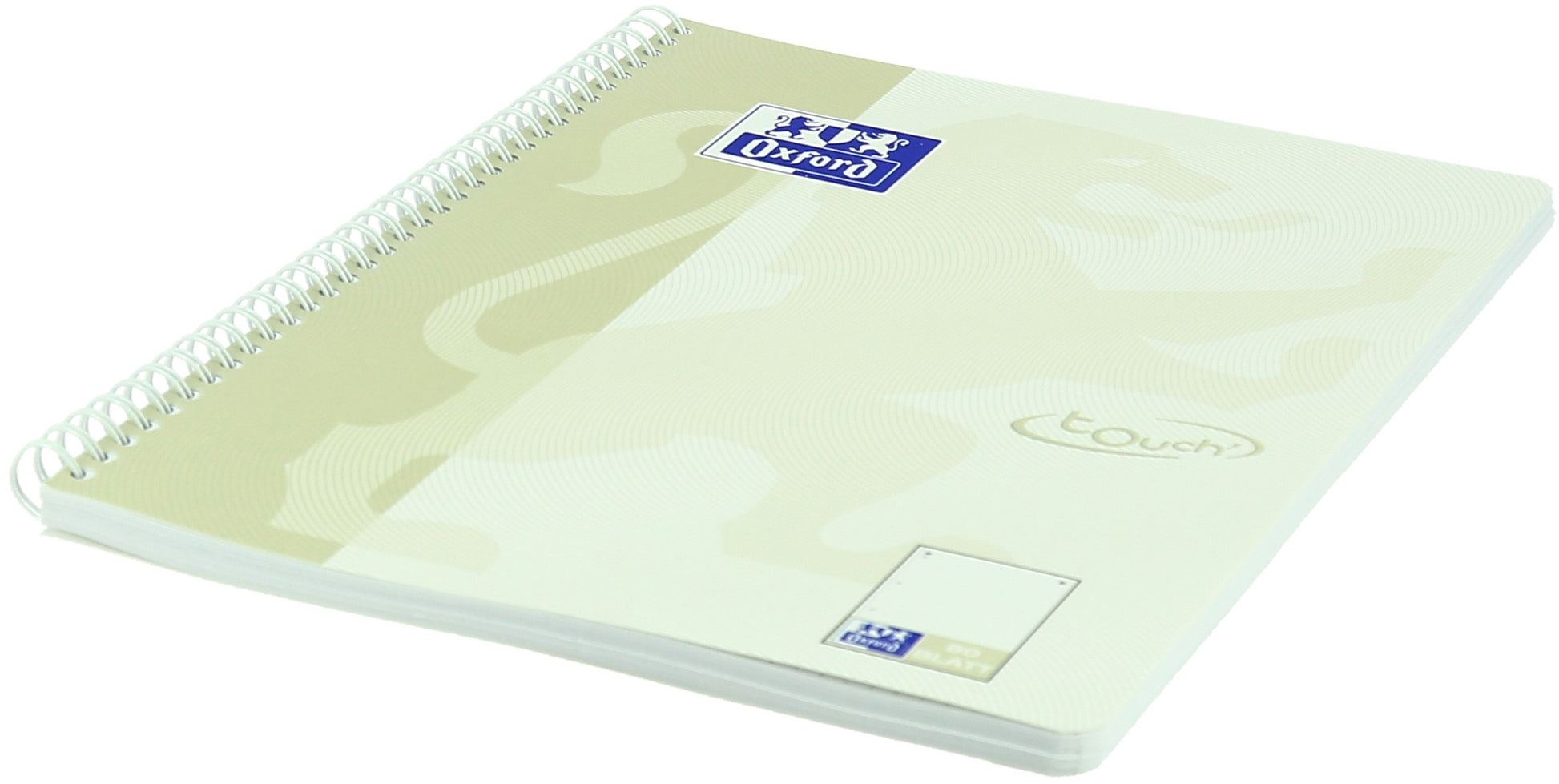 OXFORD Collegeblock TOUCH A4+ 400132395 dotted, light stone 80 Blatt